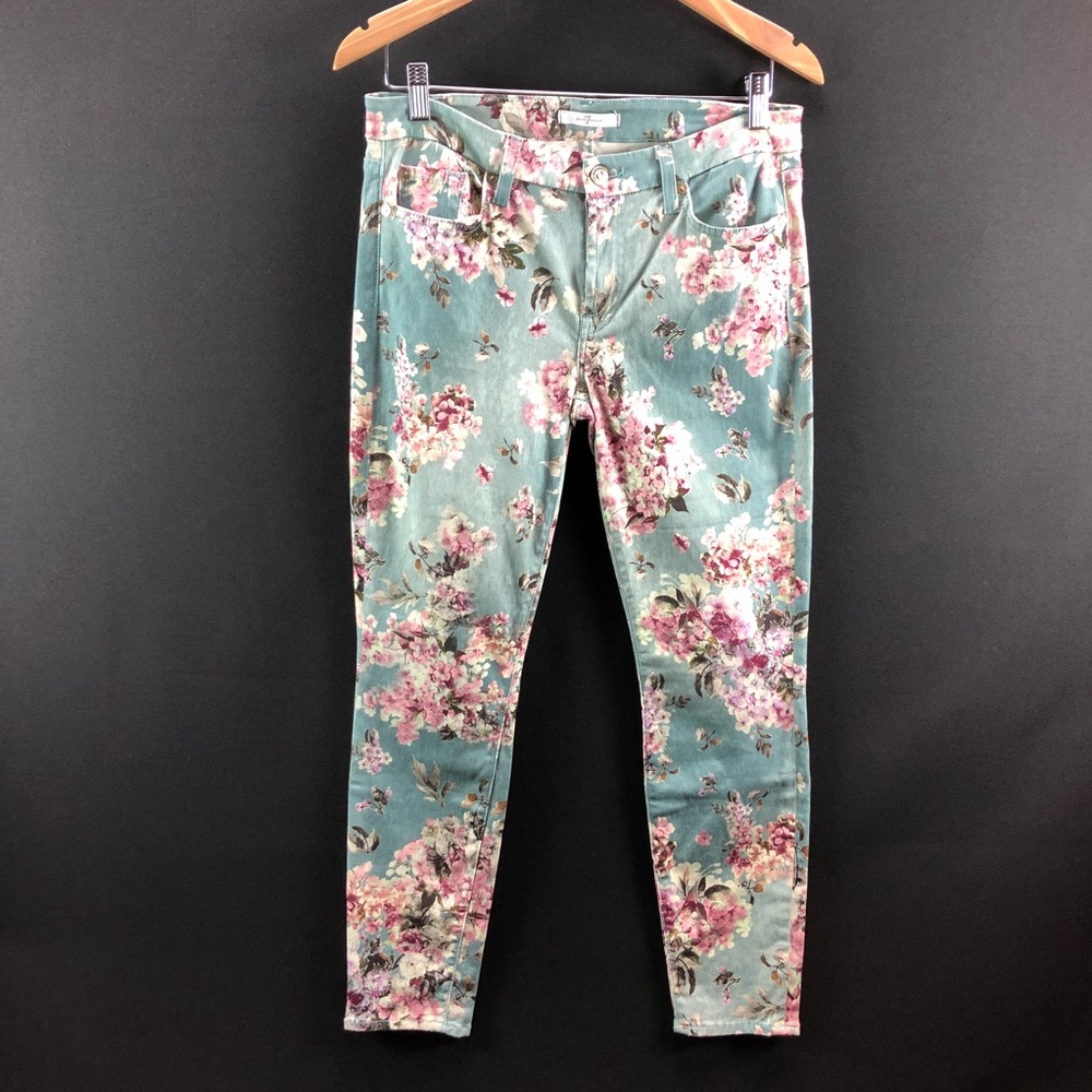 ⭐️🆕[7 for all mankind] Floral Jeans